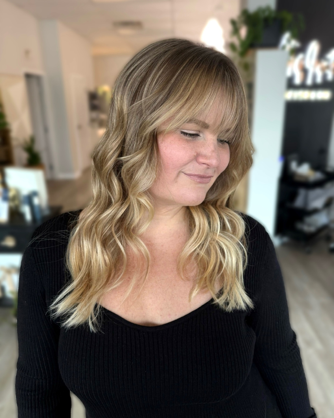 Blended Blonde Balayage