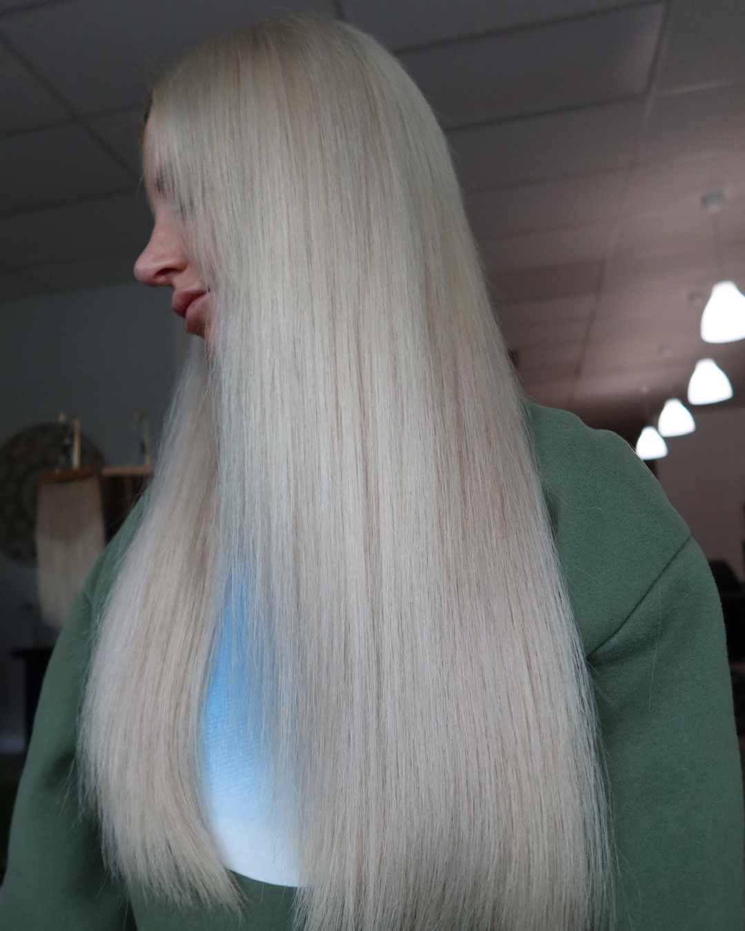 Bright Blonde Hair Extensions for Length