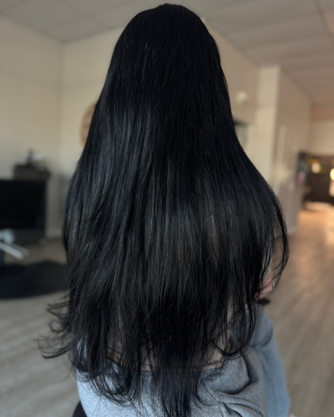 Long Black Hair Extensions