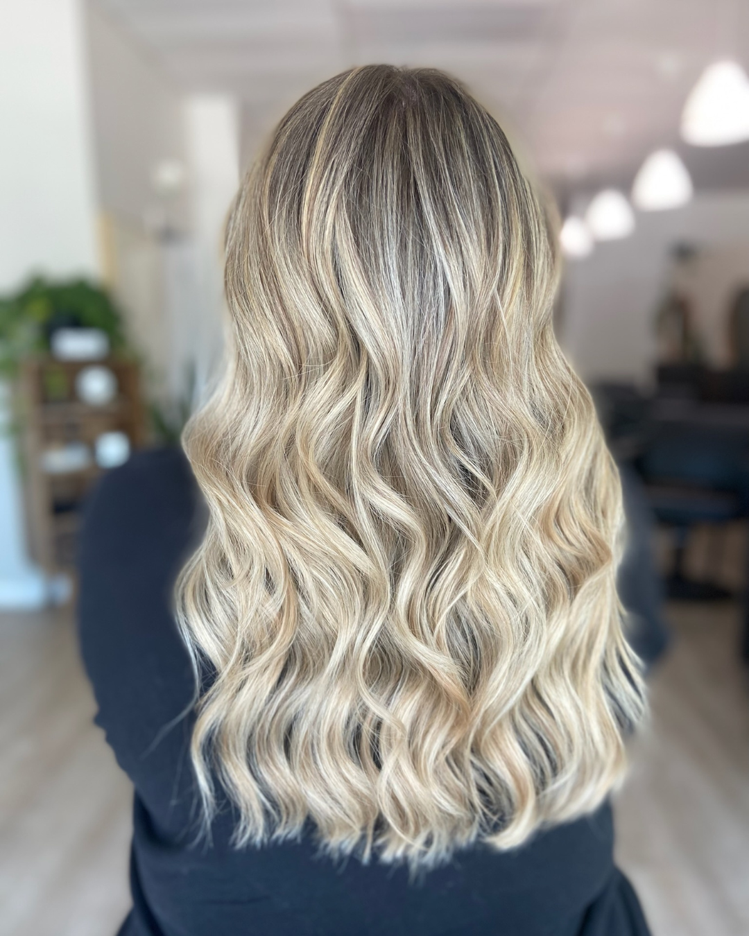 Longer shoulder length haircuts