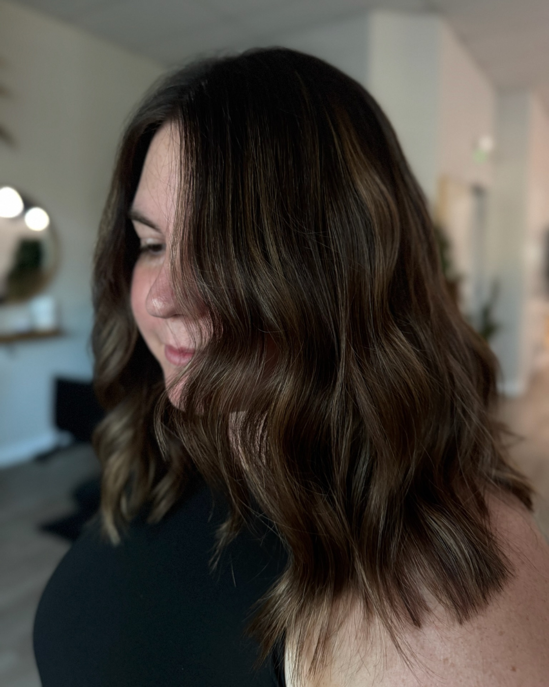 Shoulder length haircuts