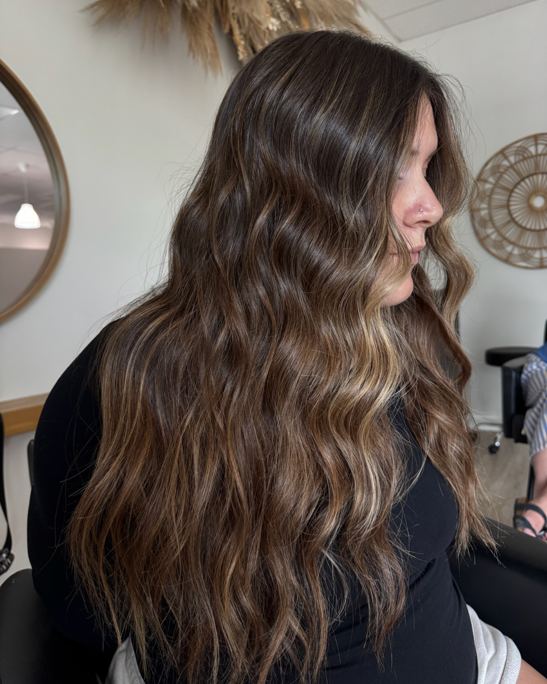Warm Brown Balayage