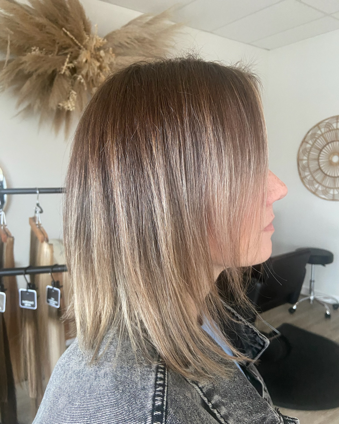 Before K Tip Hair Extensions